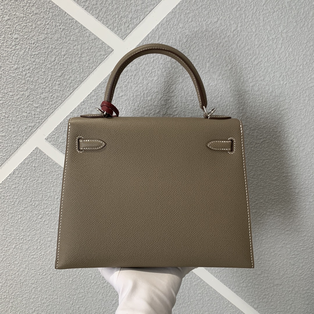 에르메스 켈리백25 에토프 은장 앱송